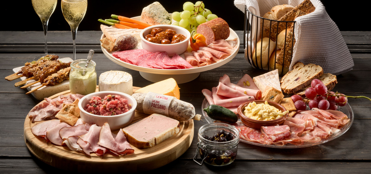 Borrelplank met vleeswaren van Keurslager Bouter